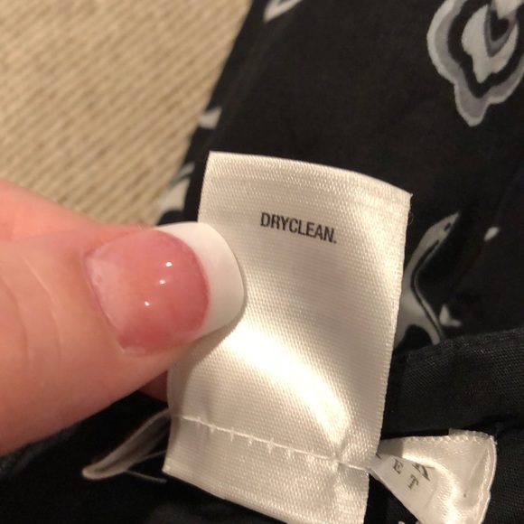 WHBM black strapless dress Sz 6 - Picture 6 of 6